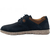 Pantofi barbati Goretti din piele naturala B41-2024 laci-nubuk - Goretti - Incaltaminte din piele naturala