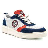 Pantofi barbati Goretti din piele naturala  albi - 25483