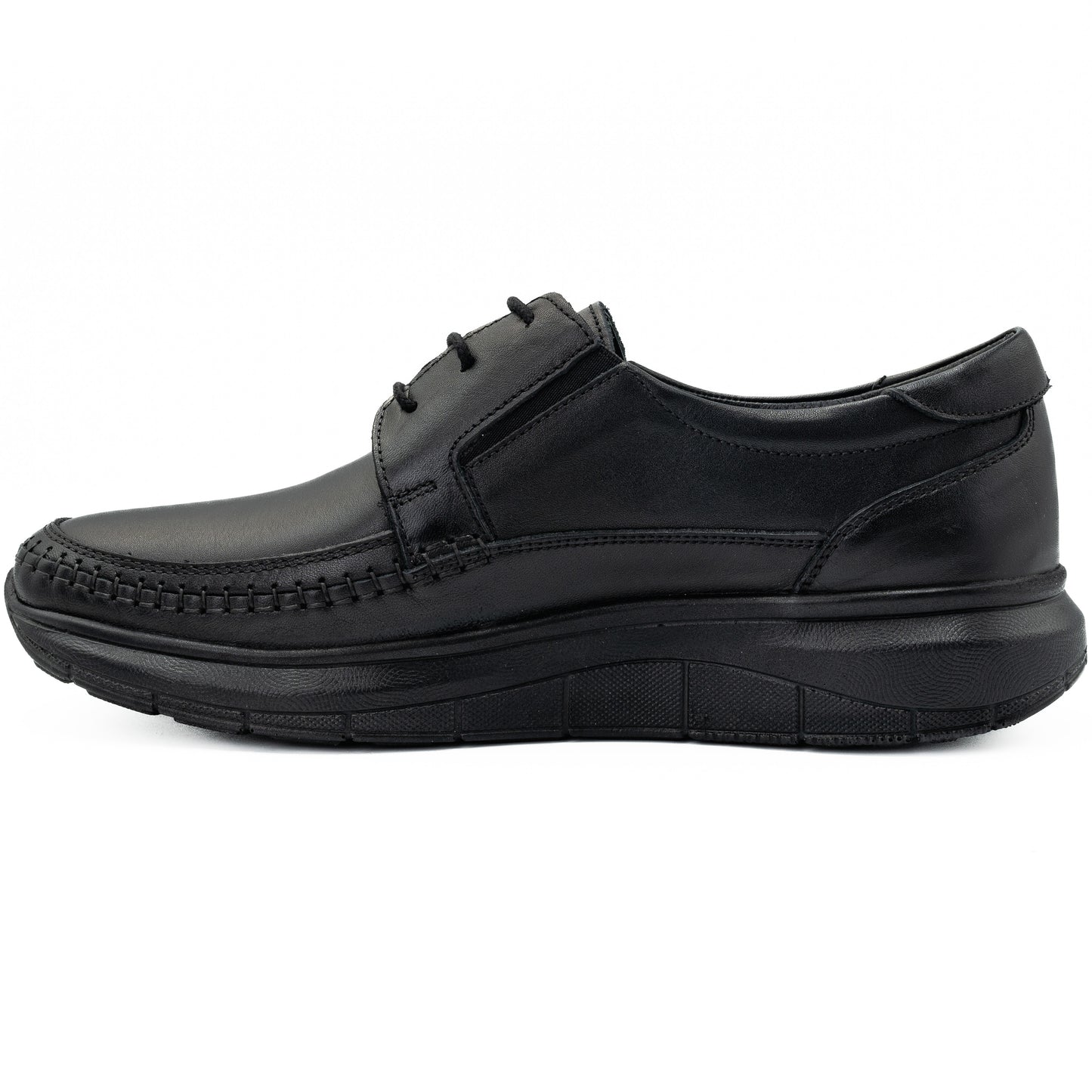 Pantofi barbati Goretti din piele naturala B 64-2056 negru