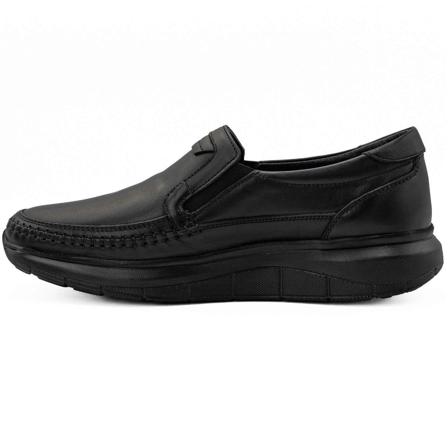 Pantofi barbati Goretti din piele naturala B 64-2057 negru