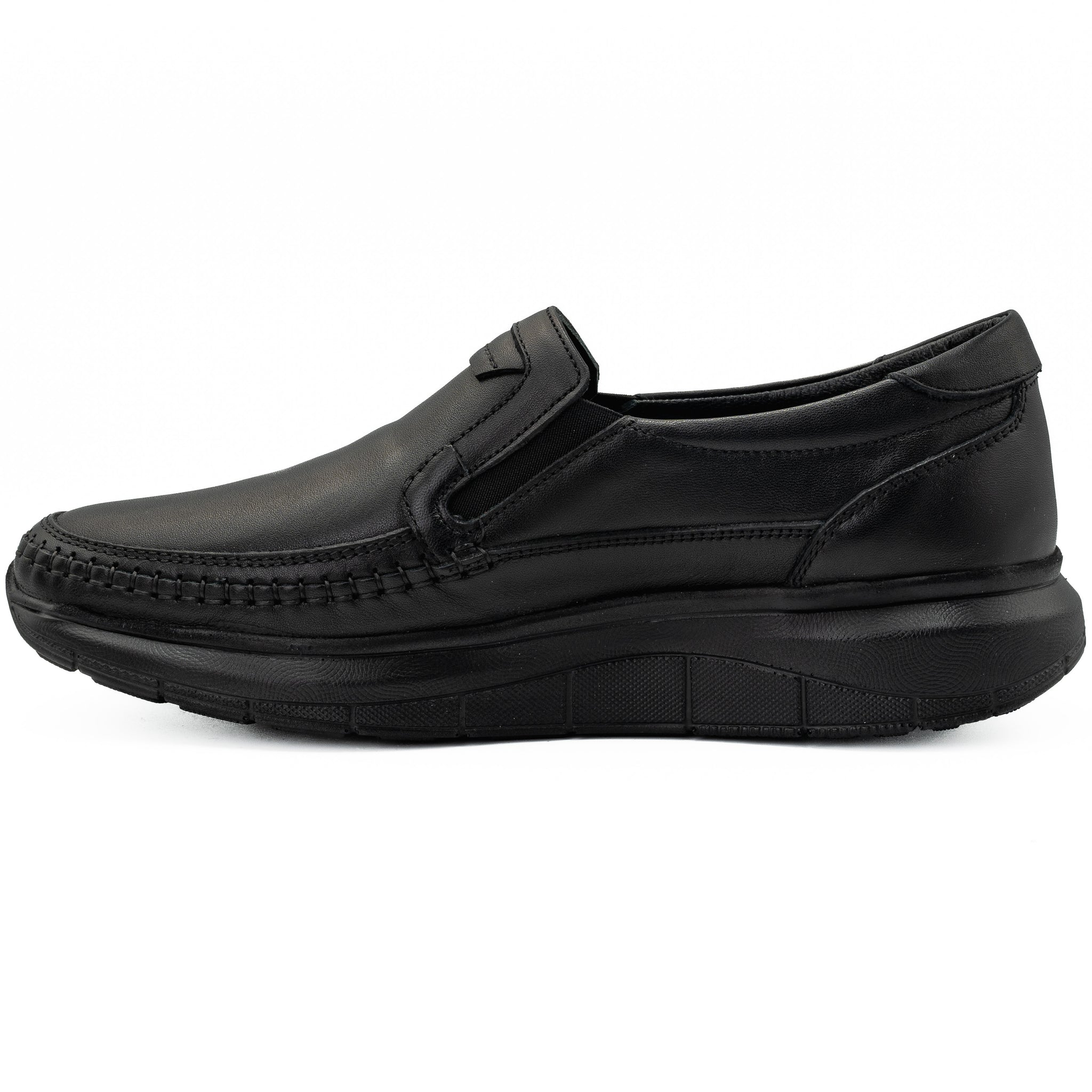 Pantofi barbati Goretti din piele naturala B 64-2057 negru