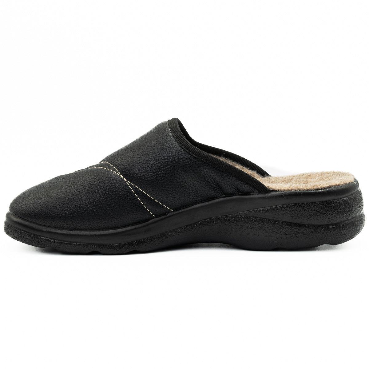 Papuci casa barbati Sanital light B 699 NEGRU 