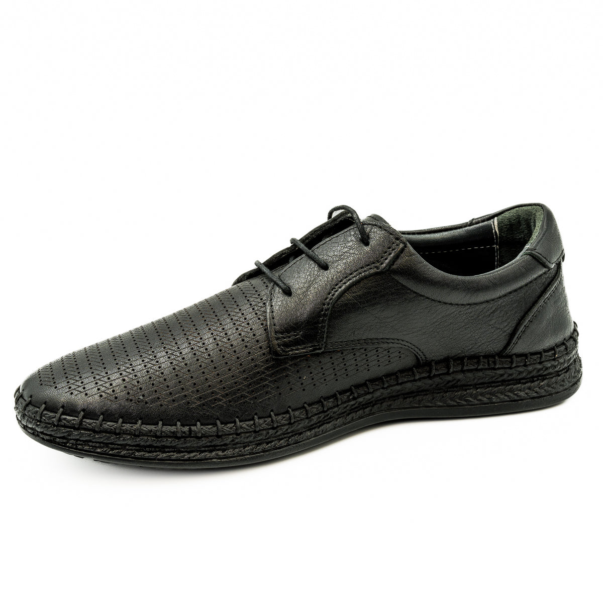 Pantofi barbati Dr. Jells din piele naturala negri 9522