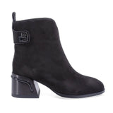 Botine dama elegante Anna Viotti piele intoarsa D123-J5.5-A2722-830-H575 maro