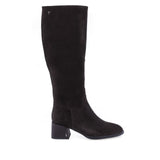 Cizme dama elegante Anna Viotti piele intoarsa D122-P115-699 maro