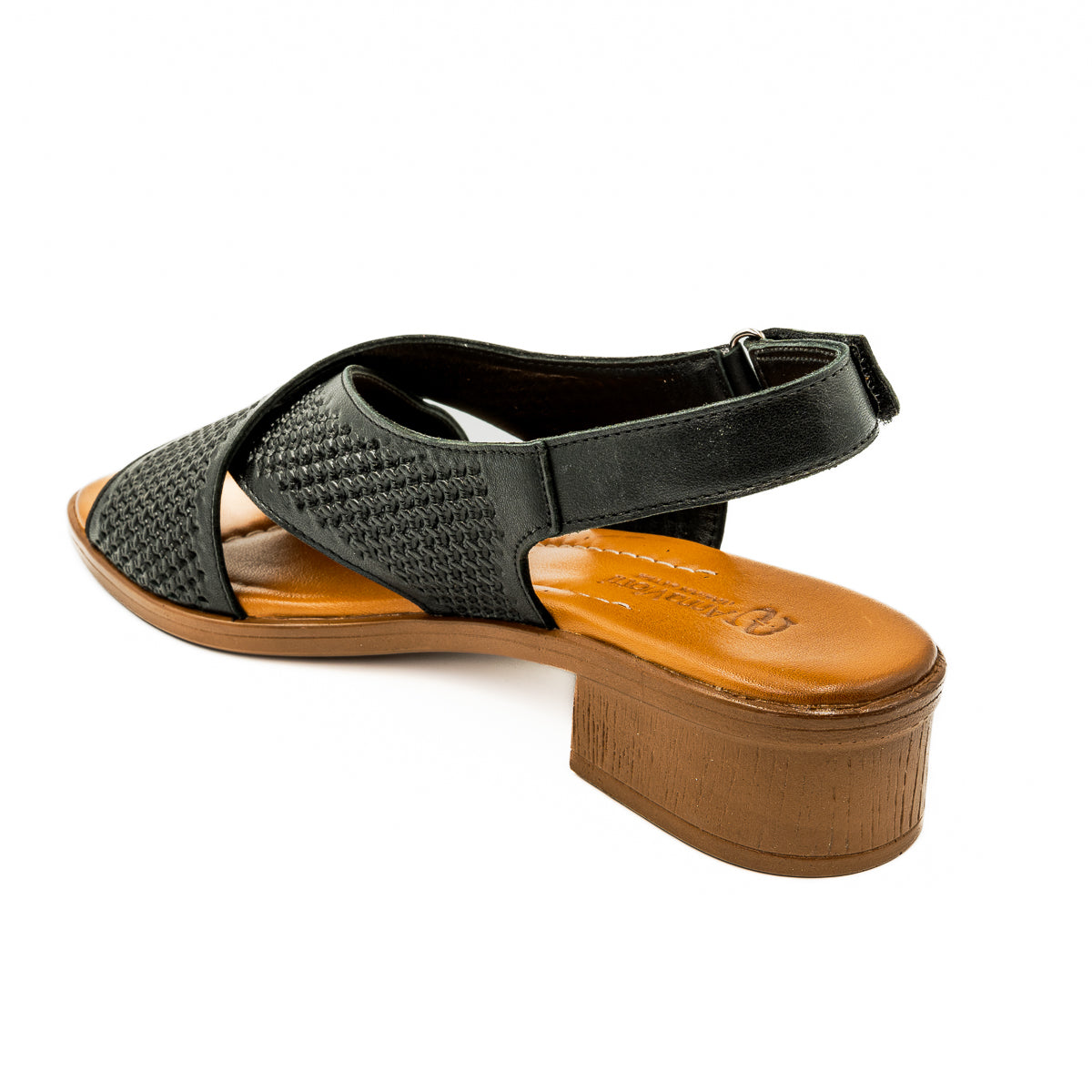 Sandale dama Goretti Din piele naturala D 42-6004 negru