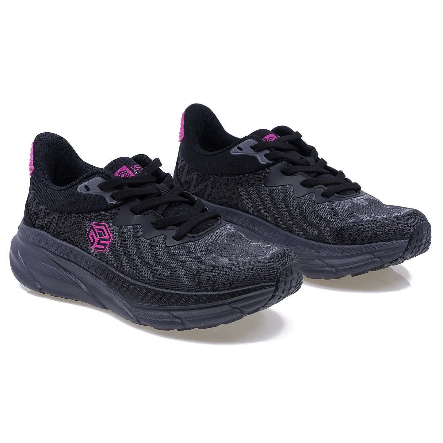 Pantofi dama sport Goretti poliuretan D100-CL27209 negru