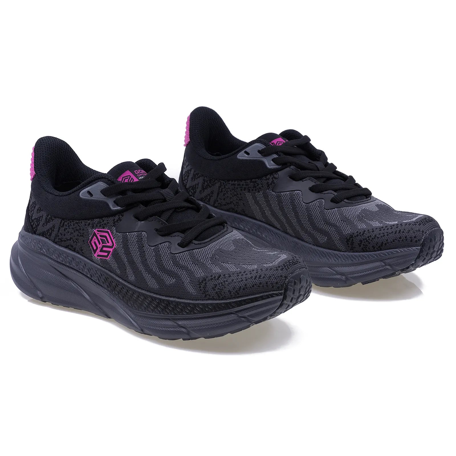 Pantofi dama sport Goretti poliuretan D100-CL27209 negru