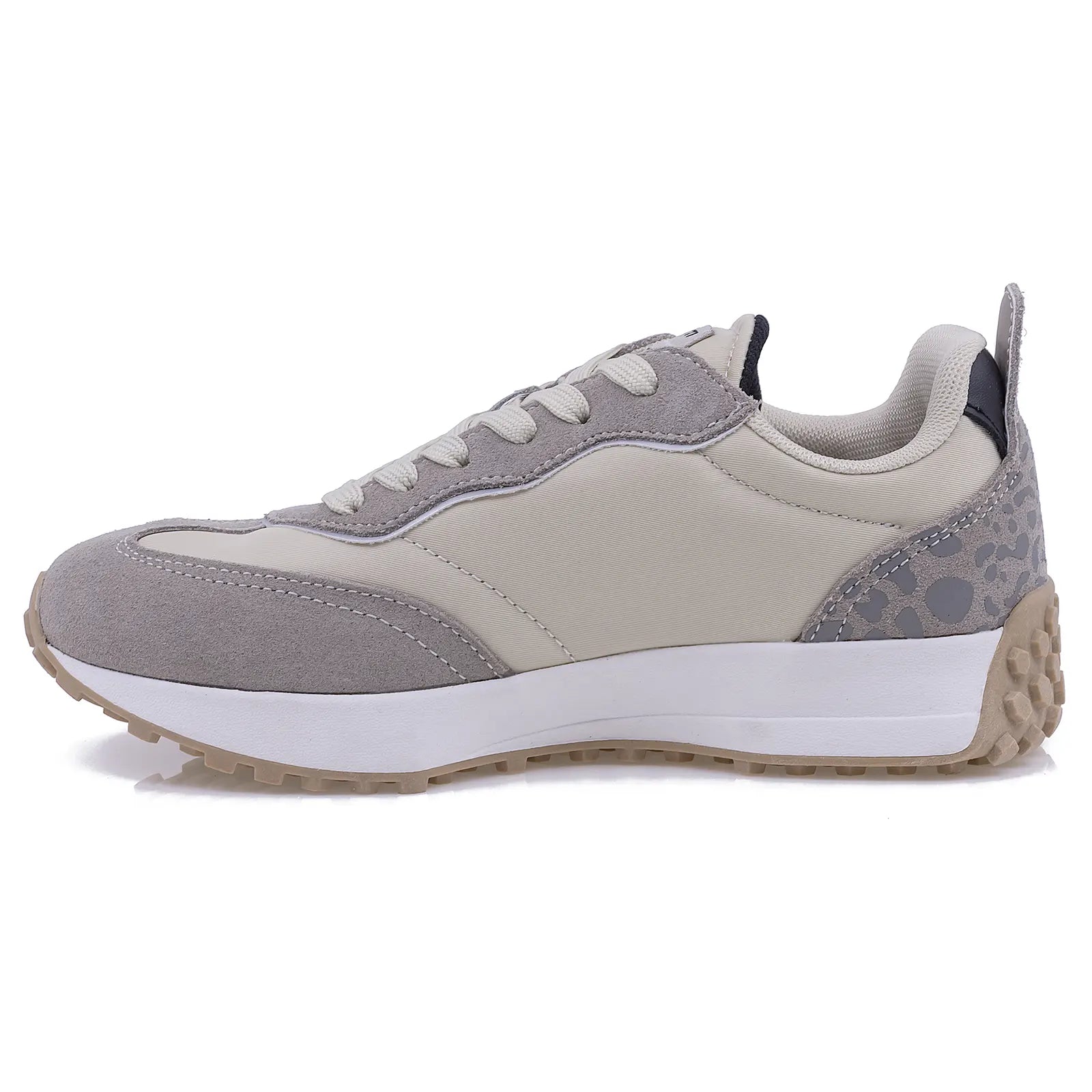 Pantofi dama sport Goretti piele intoarsa D100-CL27555 bej