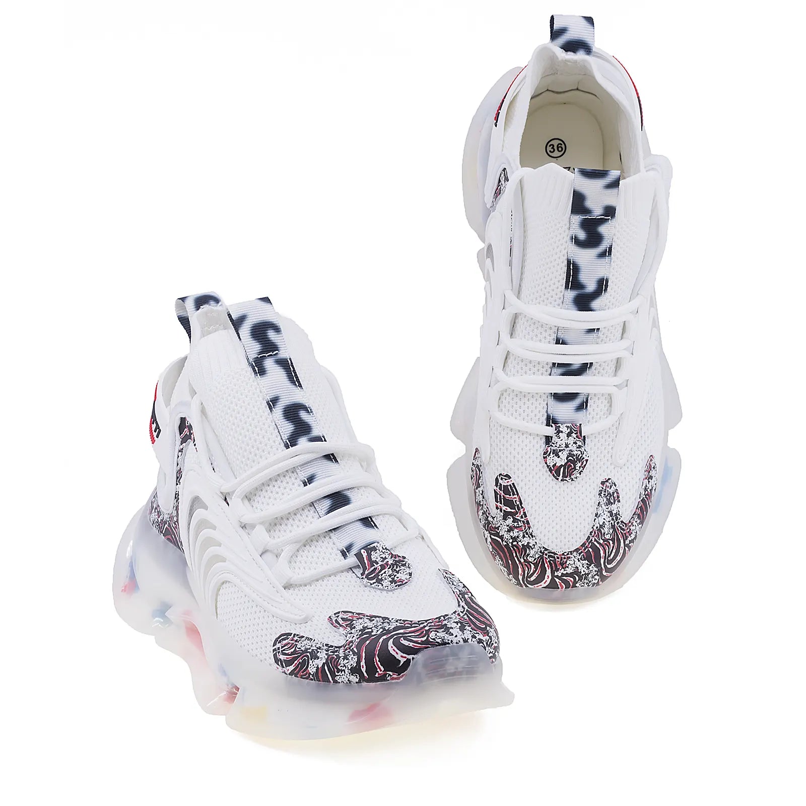 Pantofi dama sport Goretti B100-CL3109 alb-3