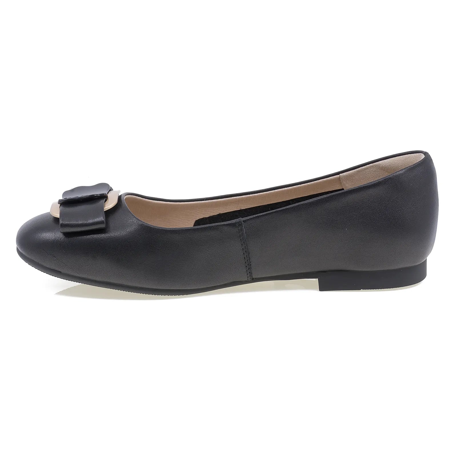 Balerini dama Anna Viotti piele naturala D102-302 negru