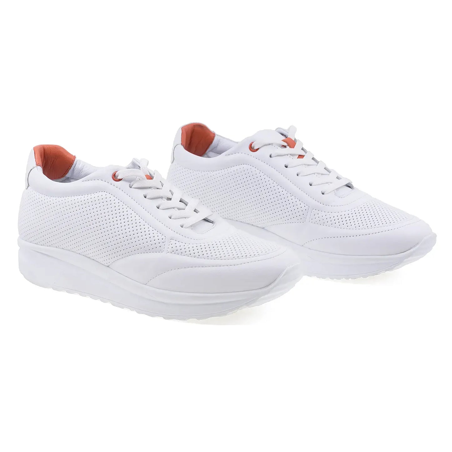 Pantofi dama casual Anna Viotti piele naturala D16-1921 alb