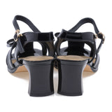 Sandale dama elegante Feeling piele lacuita D1891022 negru-5