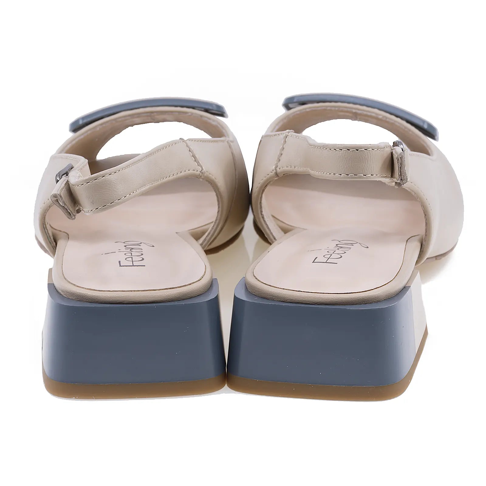 Sandale dama elegante Feeling piele naturala D25-026-02 bej-5