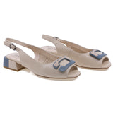 Sandale dama elegante Feeling piele naturala D25-026-02 bej-1