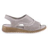 Sandale dama casual Anna Viotti piele naturala D27-255816 gri