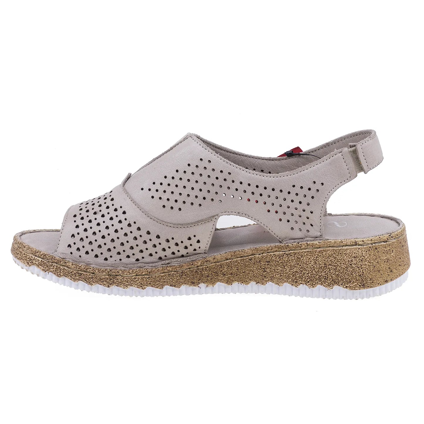 Sandale dama casual Anna Viotti piele naturala D27-255816 gri