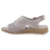 Sandale dama casual Anna Viotti piele naturala D27-255816 gri