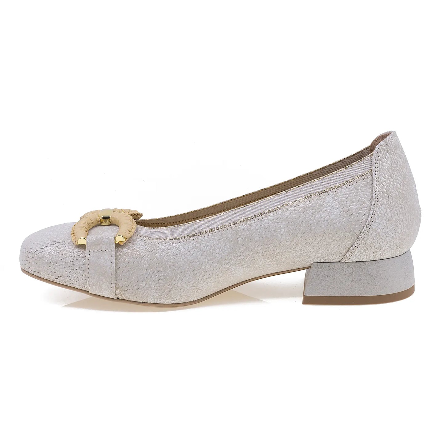 Pantofi dama eleganti Anna Viotti piele naturala D2842 bej