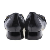 Pantofi dama eleganti Anna Viotti din piele lacuita D2842 negru-4