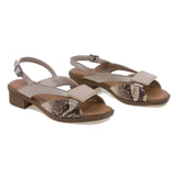 Sandale dama casual Anna Viotti piele naturala D42-6020 bej-1