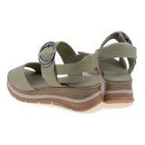 Sandale damă casual Anna Viotti D45-2563 – vedere din spate, curea reglabilă și toc jos