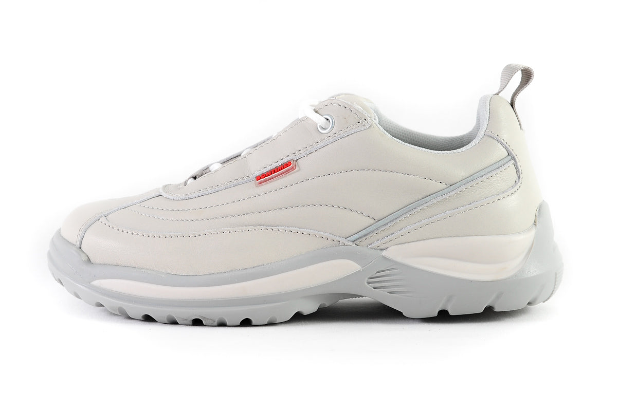 Pantofi sport Bit-Bontimes Tom gri din piele naturala de vitel