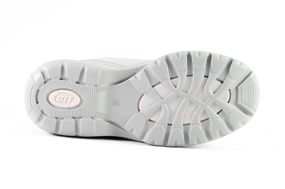 Pantofi sport Bit-Bontimes Tom gri din piele naturala de vitel