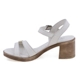 Sandale dama casual Anna Viotti piele naturala D54-1650-78 bej