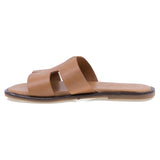 Papuci dama casual Anna Viotti piele naturala D58-2317 coniac