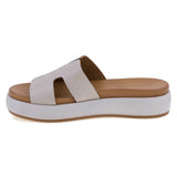Papuci dama casual Anna Viotti piele naturala D58-2713 gri