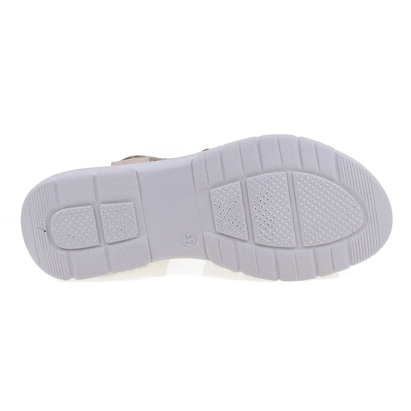 Sandale dama casual Anna Viotti piele naturala D60-336BEJ bej