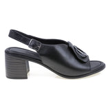 Sandale dama casual Anna Viotti piele naturala D73-647 negru