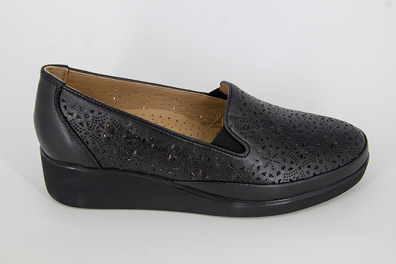 Pantofi dama ANNA VIOTTI Negru din piele naturala D1216