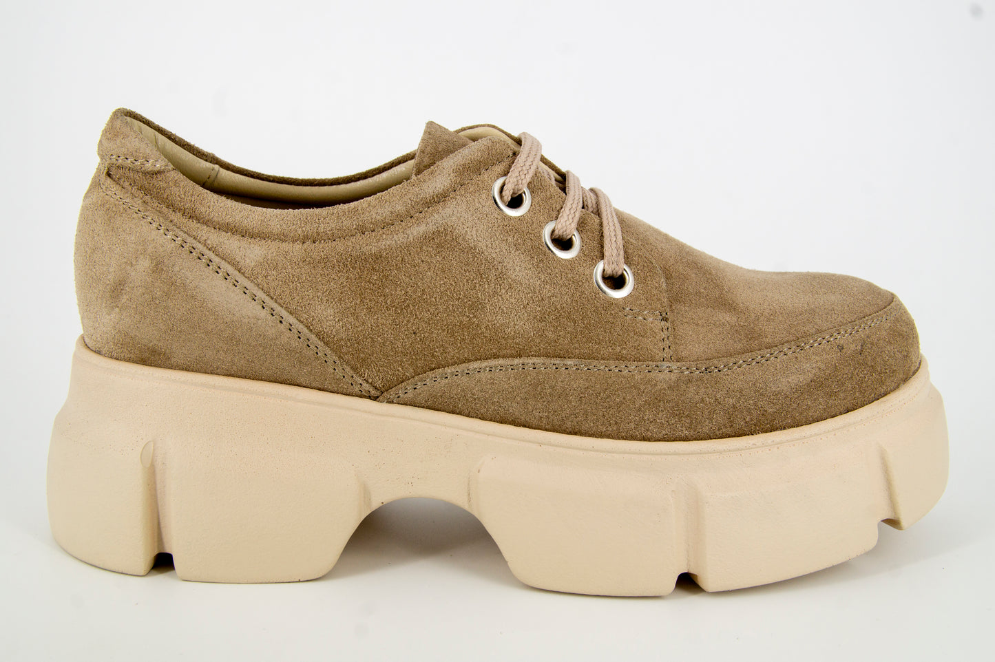 Pantofi dama ANNA VIOTTI Bej din piele naturala D1194