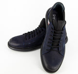 Pantofi  GORETTI Albastru din piele naturala B24-2005