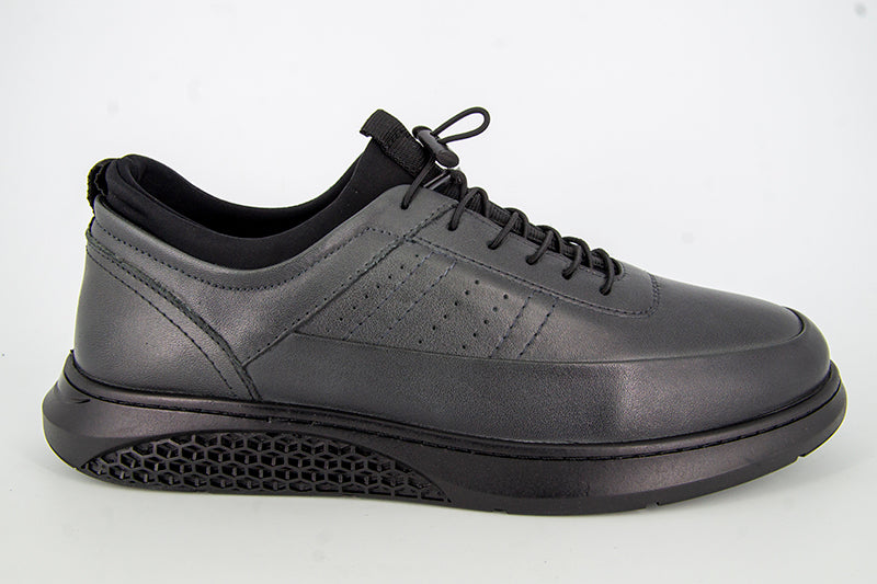 Pantofi GORETTI Gri din piele naturala B17-550