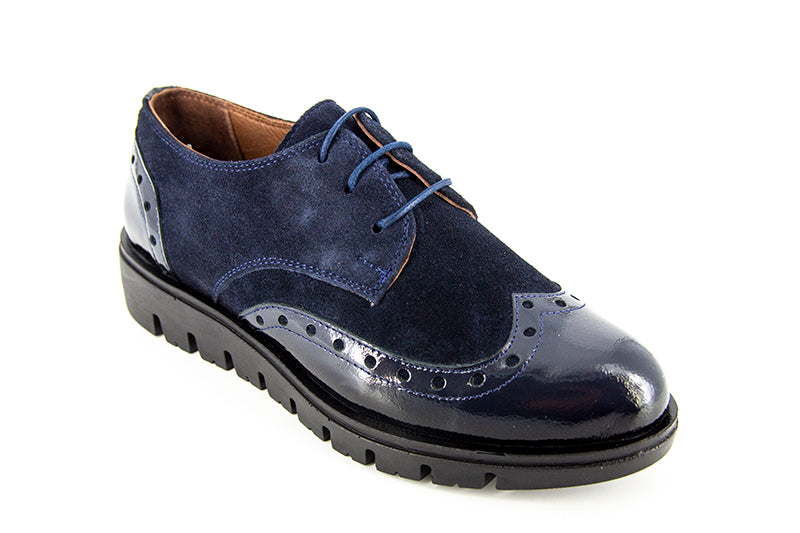 Pantofi dama ANNA VIOTTI Albastru din piele naturala D1400