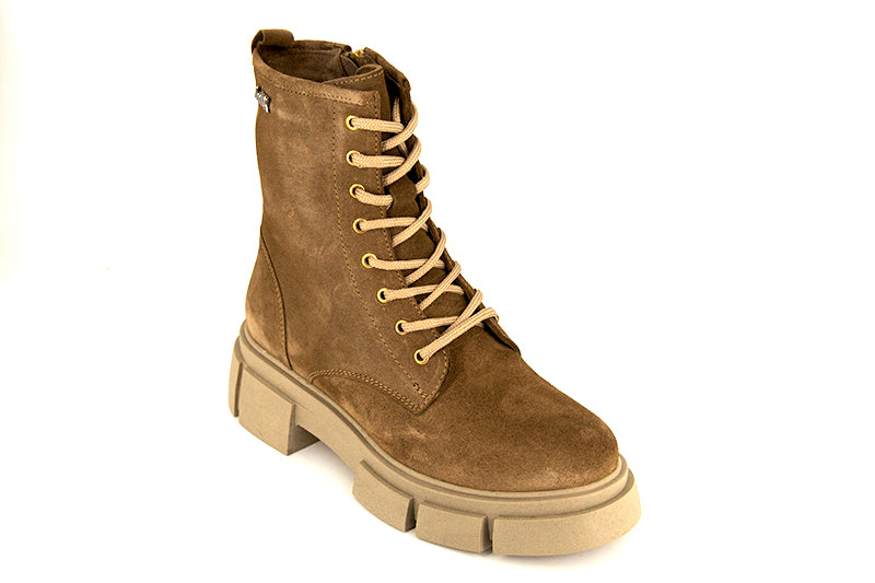 Ghete dama ANNA VIOTTI Bej din piele naturala D2827