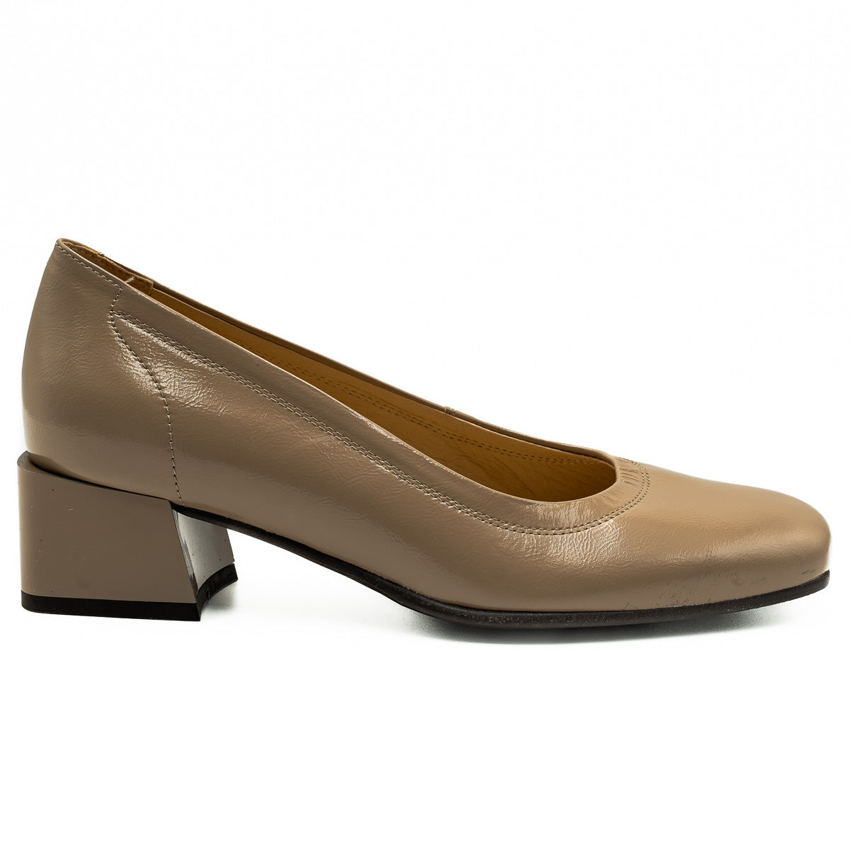 Pantofi dama Anna Viotti din piele naturala D 1017 LAC bej 