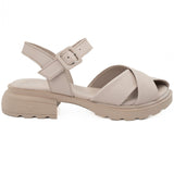 Sandale dama din piele naturala Anna Viotti D 1090 gri