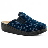 Papuci casa dama Sanital light D 112 BLUE