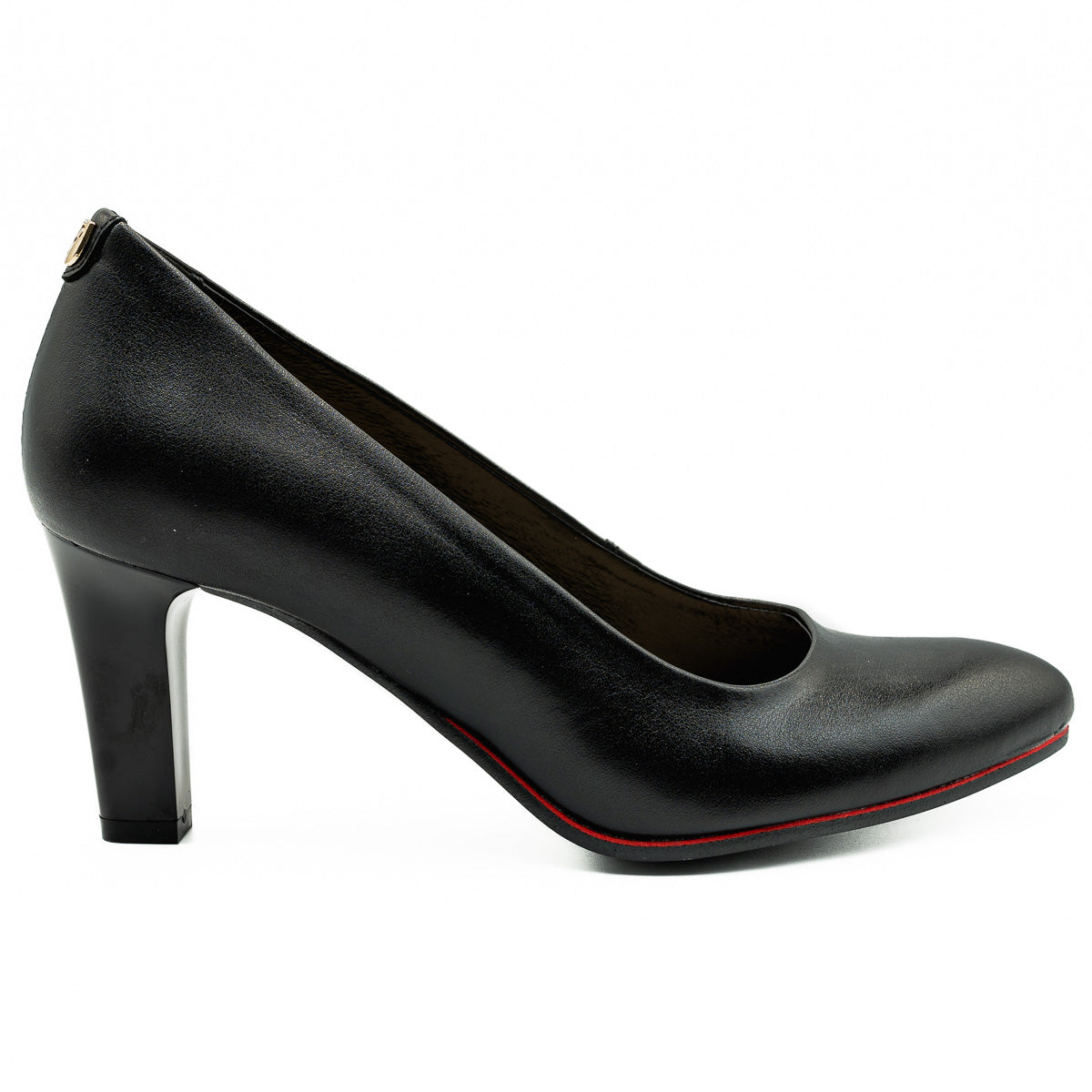 Pantofi dama Anna Viotti din piele naturala D 1165 NEGRU 