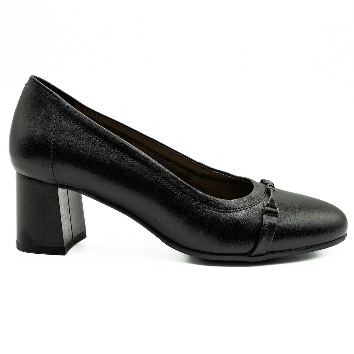 Pantofi dama Anna Viotti din piele naturala D 1188 NEGRU  