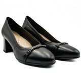 Pantofi dama Anna Viotti din piele naturala D 1188 NEGRU  