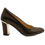 Pantofi dama Anna Viotti din piele naturala D 1198 maro 