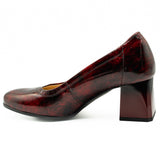 Pantofi dama Anna Viotti din piele naturala D 1199 rosu 