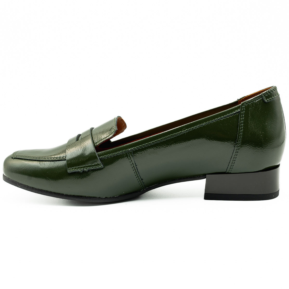 Pantofi dama Anna Viotti din piele naturala D 1202 lac verde