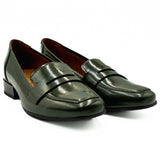 Pantofi dama Anna Viotti din piele naturala D 1202 lac verde