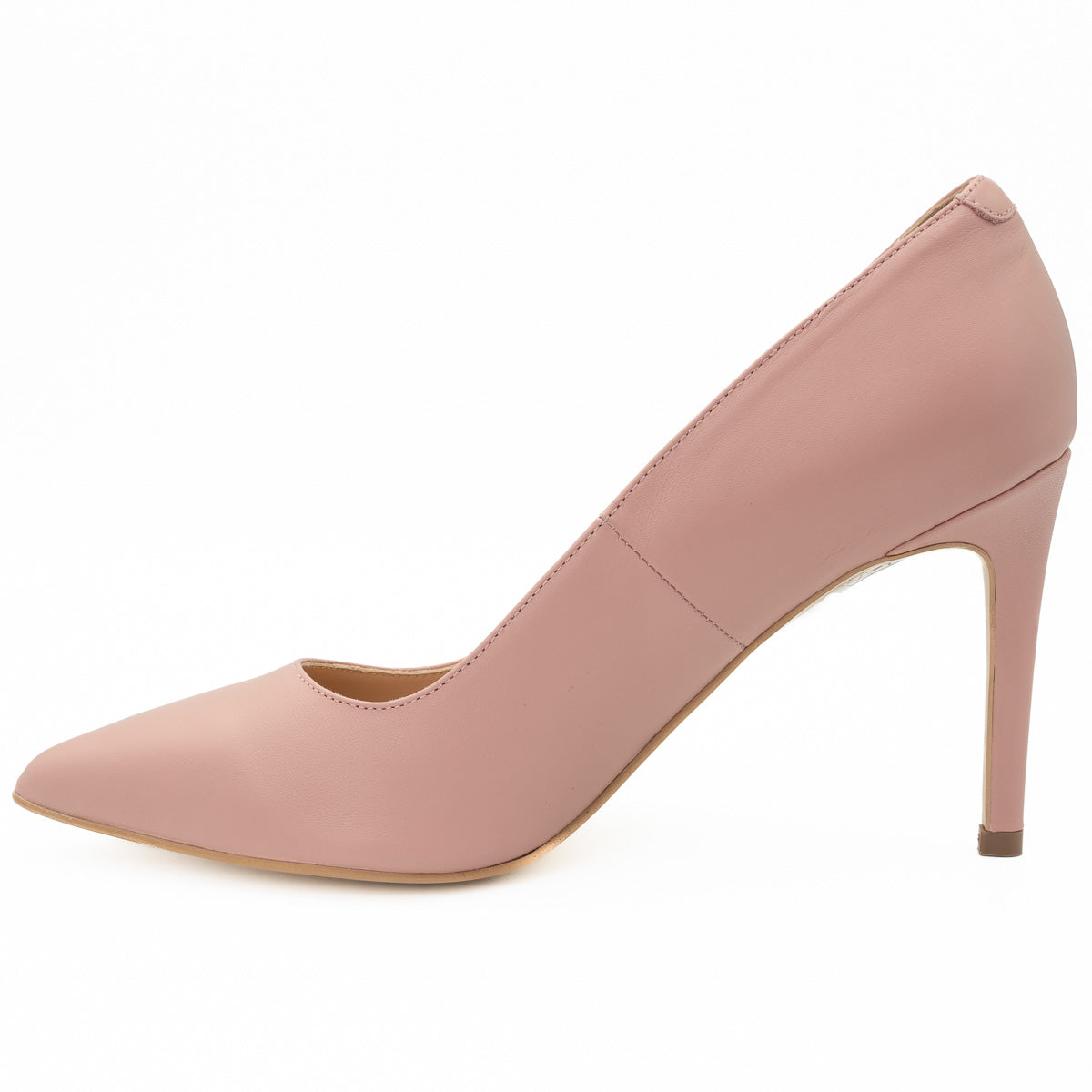 Pantofi dama Guban din piele naturala D 1206 pudra